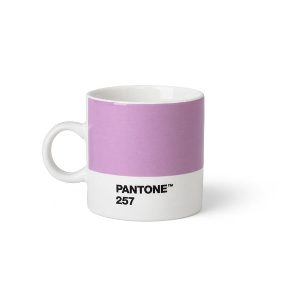 Cană Pantone Espresso, 120 ml, roz-mov
