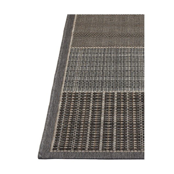 Covor foarte rezistent Floorita Quadrotta Grey, 160 x 230 cm-image-4
