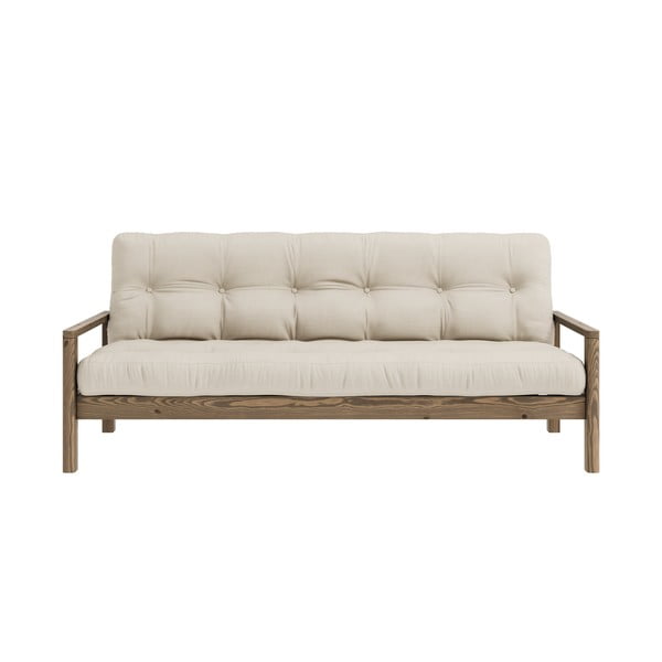 Canapea bej extensibilă 205 cm Knob – Karup Design
