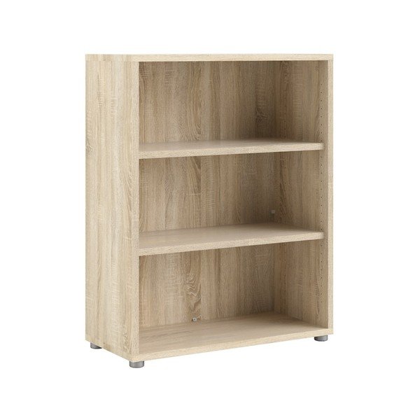 Bibliotecă modulară cu  aspect de lemn de stejar 89x113 cm Prima – Tvilum-image-2