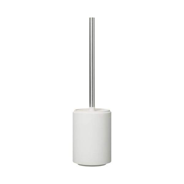 Perie de WC albă din beton Creto – Blomus