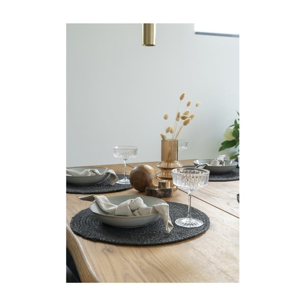 Suporturi pentru farfurii 4 buc. din iută ø 38 cm Bombay – House Nordic-image-1