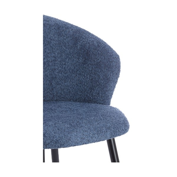 Set de scaune de sufragerie albastru 2 buc. din metal Radaja – Light & Living-image-1