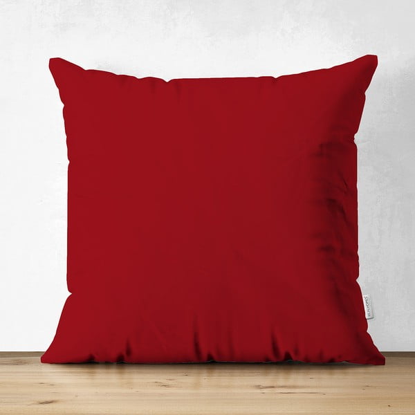 Față de pernă Minimalist Cushion Covers, 45 x 45 cm, roșu