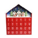 Calendar Advent Red House LED – Rex London