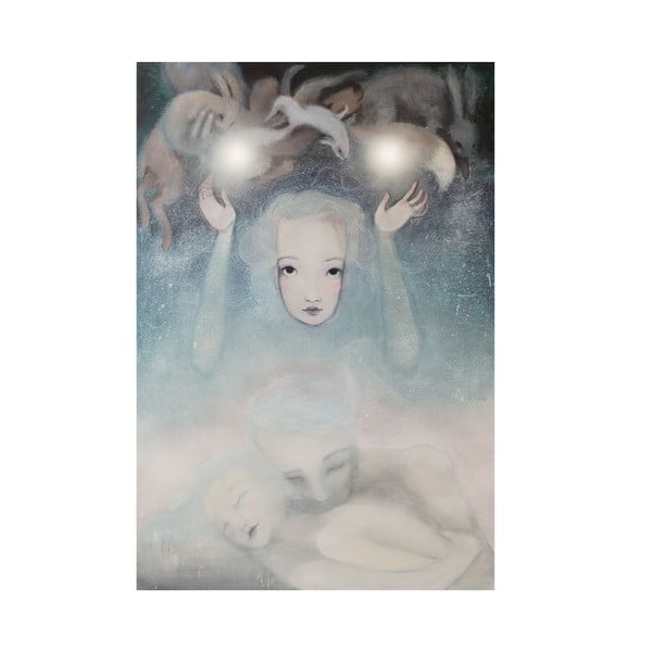 Poster de autor, Léna Brauner, În subconștient, 43 x 60 cm