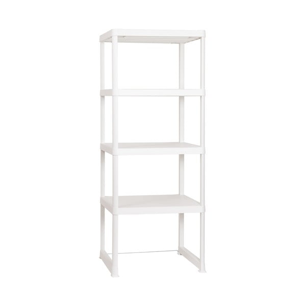 Etajeră de baie albă din plastic 74x186 cm Wash & Store – DEA HOME