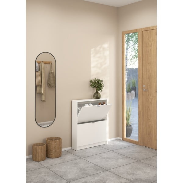 Pantofar alb cu deschidere înclinată Shoes – Tvilum-image-4