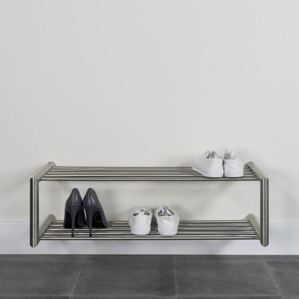 Pantofar argintiu suspendat din metal 80x23x33,5 cm Soenz – Spinder Design-image-3