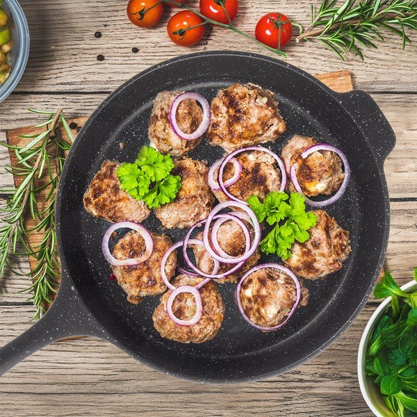 Tigaie cu suprafață antiaderentă ø 28 cm Grande – Orion-image-1