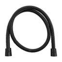 Furtun de duș negru mat din oțel inoxidabil Powerflex – Sapho