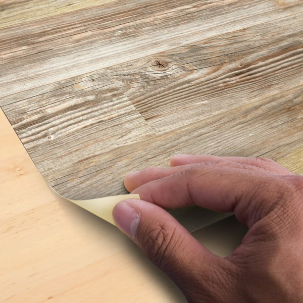 Autocolant pentru podea 90x60 cm Wooden Floor – Ambiance-image-4