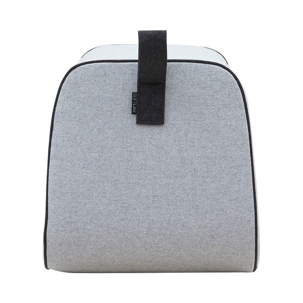 Puf Softline Nector, gri deschis-image-1