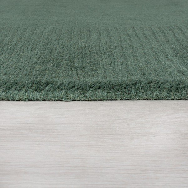 Covor din lână verde închis Flair Rugs Siena, 160 x 230 cm-image-2