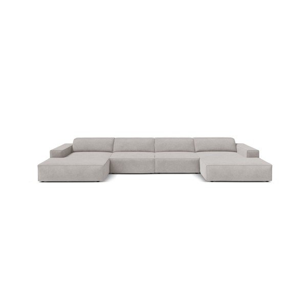 Colțar modular gri deschis Jodie – Micadoni -image-1