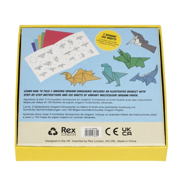 Set pentru origami Prehistoric Land - Rex London-image-4