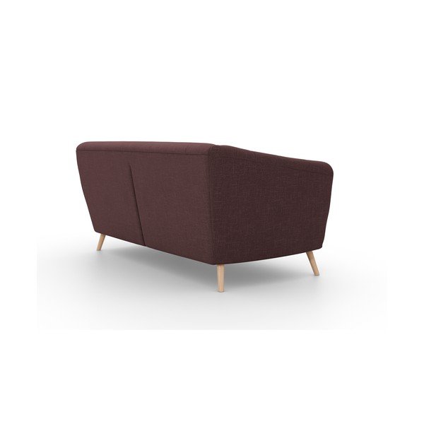 Canapea Interieurs 86 Étoile, 170 cm, roșu închis-image-3