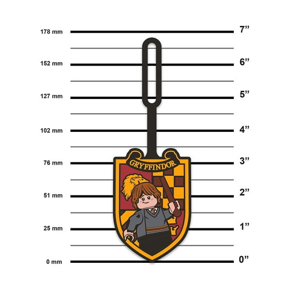 Etichetă pentru bagaje Harry Potter Ron Weasley - LEGO®-image-3