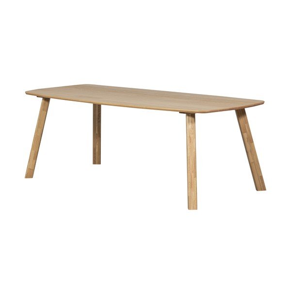 Masă de dining din lemn de stejar 100x180 cm Tablo – WOOOD-image-2