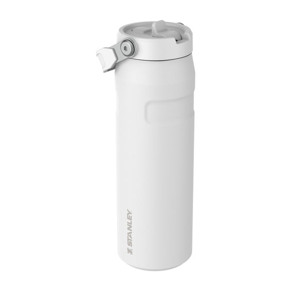 Termos alb din oțel inoxidabil 700 ml IceFlow™ Bottle Flip Straw 2.0 Frost – Stanley-image-4