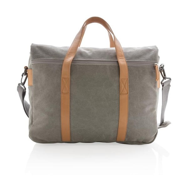 Geantă din pânză pentru laptop 15,6'' XD Collection, 16 l, gri-image-2