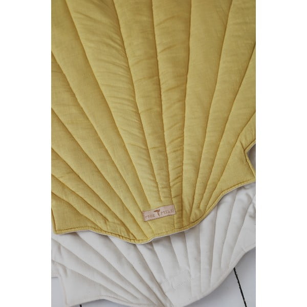 Pătură de joacă pentru copii galbenă Honey - Moi Mili-image-4