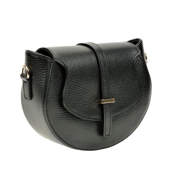 Geantă din piele Roberta M Ancona, negru-image-1