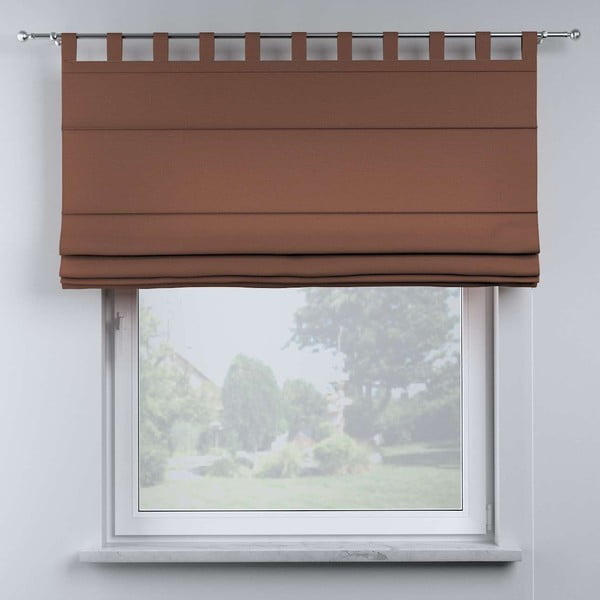 Jaluzea romană maro 170x130 cm Happiness - Yellow Tipi-image-4