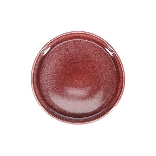 Farfurie burgundy adâncă din gresie ø 21 cm Duna – ONA-image-3