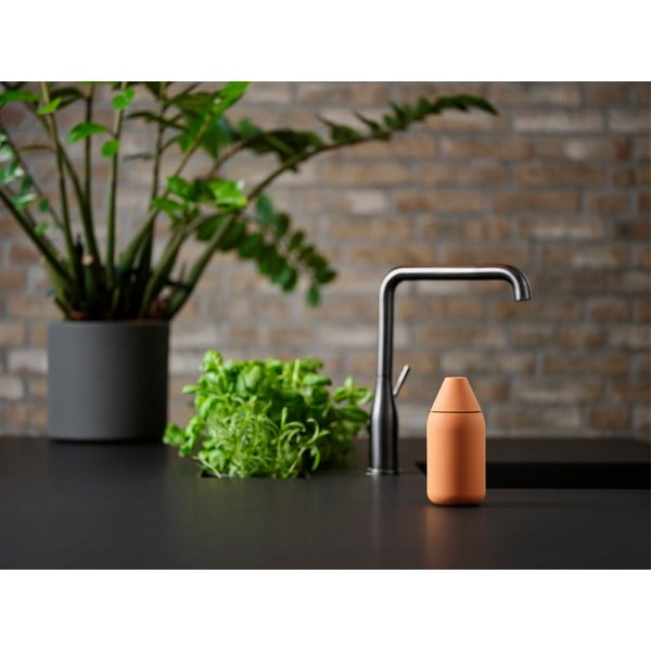 Dozator de săpun lichid portocaliu din silicon 300 ml Singles – Zone-image-2