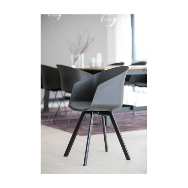 Scaun de dining negru/gri Moon – Interstil-image-3