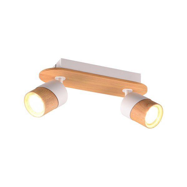 Plafonieră albă-maro ø 6 cm Aruni – Trio-image-3