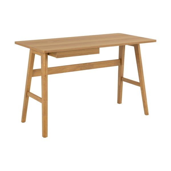 Birou cu aspect de lemn de stejar 60x120 cm Barnett – Actona-image-2