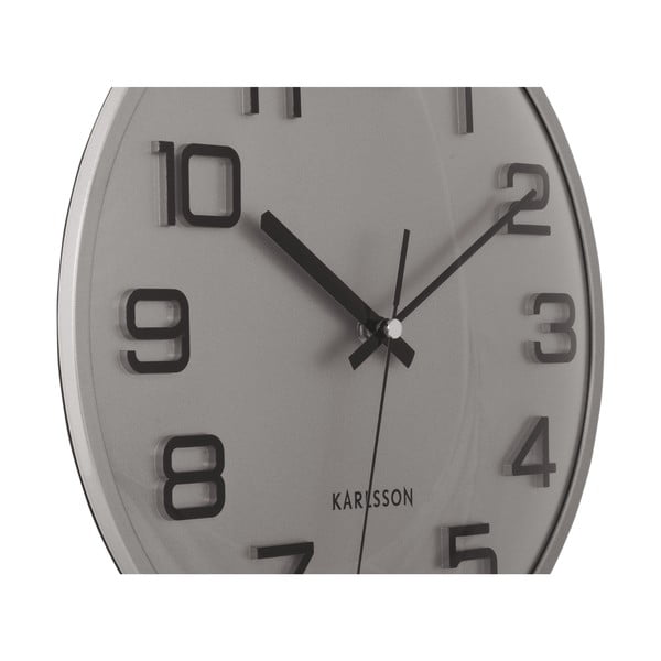 Ceas de perete ø 30,5 cm 3D Numbers – Karlsson-image-2