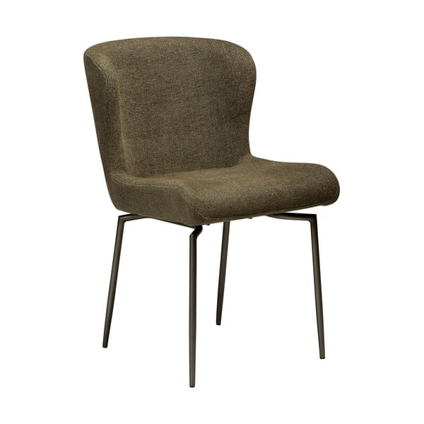 Scaun de dining kaki tapițat Glam – DAN-FORM Denmark