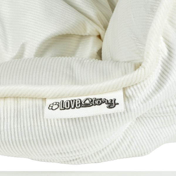 Pat pentru animale de companie crem pentru câini ø 40 cm – Love Story-image-1