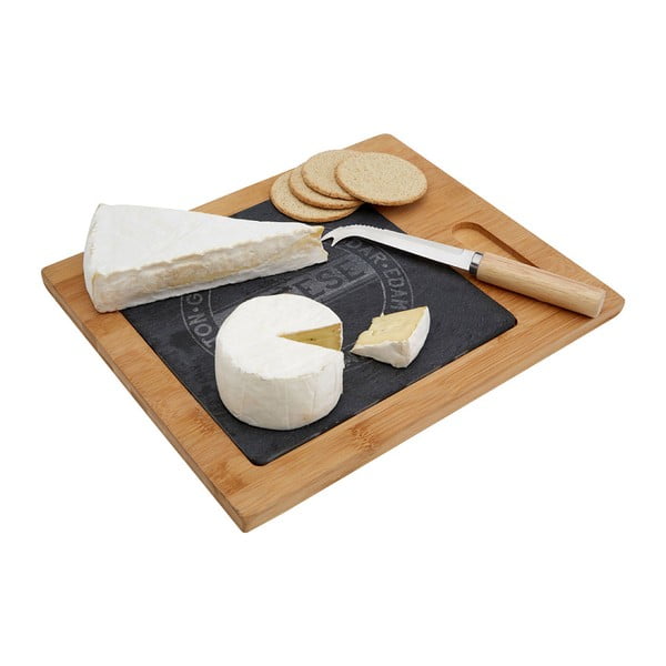 Set tocător servire brânzeturi și cuțit Premier Housewares Cheese