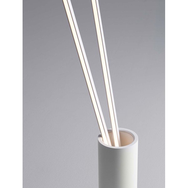 Lampadar alb mat LED cu structură flexibilă din metal (înălțime 181 cm) Kimolia – Nova Luce-image-1