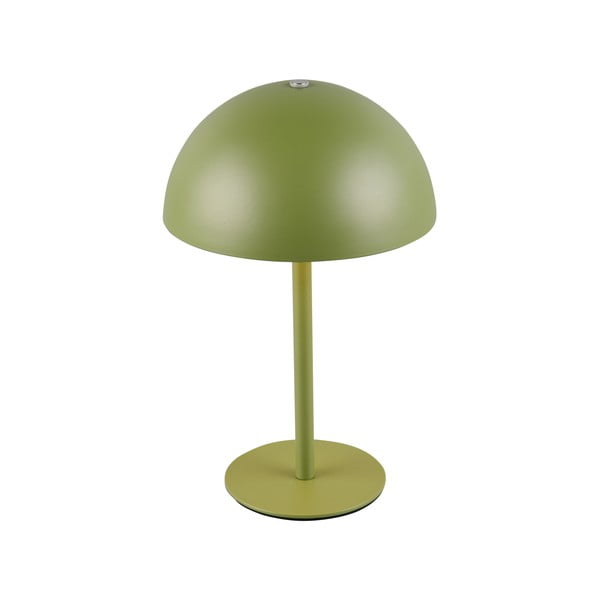 Veioză verde LED cu abajur din metal (înălțime 21 cm) Munoz – Trio-image-3