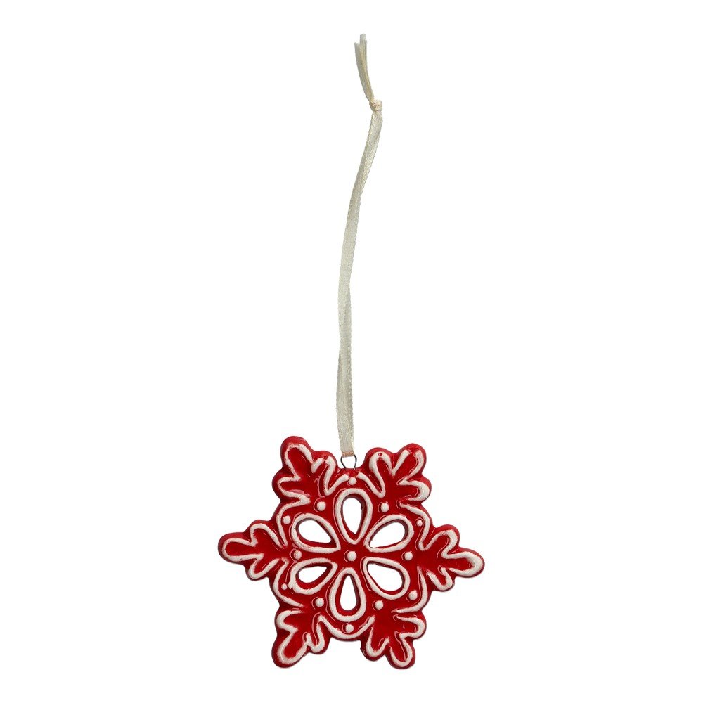 Ornament de Crăciun din ceramică 9 cm Vinterby – Dakls