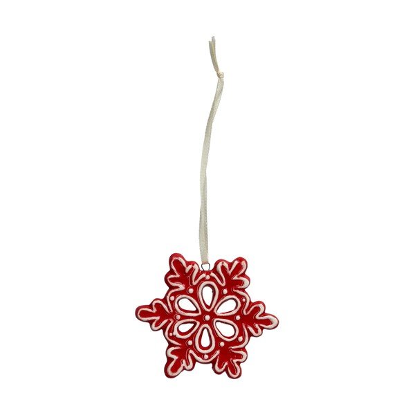 Ornament de Crăciun din ceramică 9 cm Vinterby – Dakls