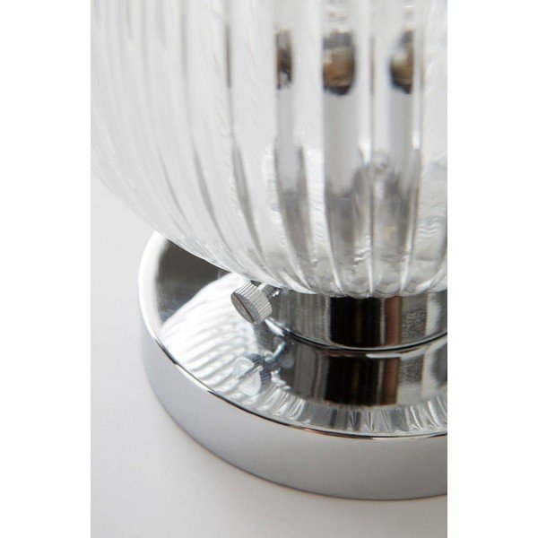 Plafonieră argintiu-lucios din sticlă ø 15 cm Tink – Jotex-image-4