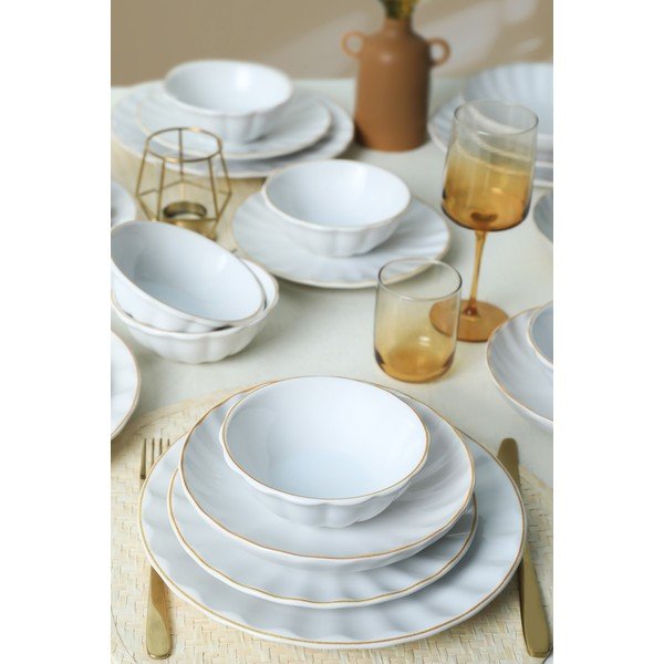 Serviciu de masă 24 buc. din ceramică – Hermia-image-2