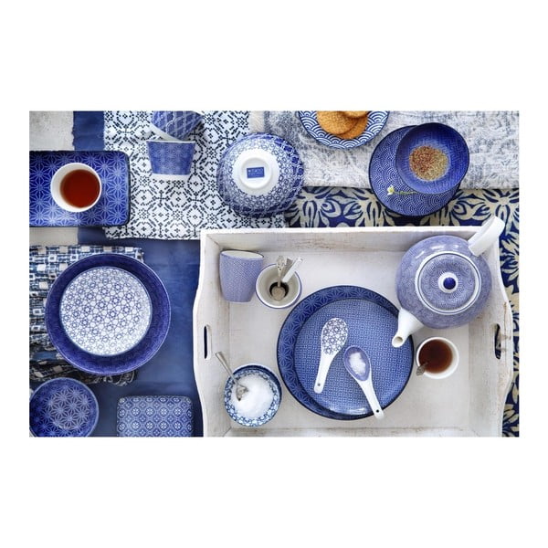 Cană din porțelan Tokyo Design Studio Wave, albastru-image-2