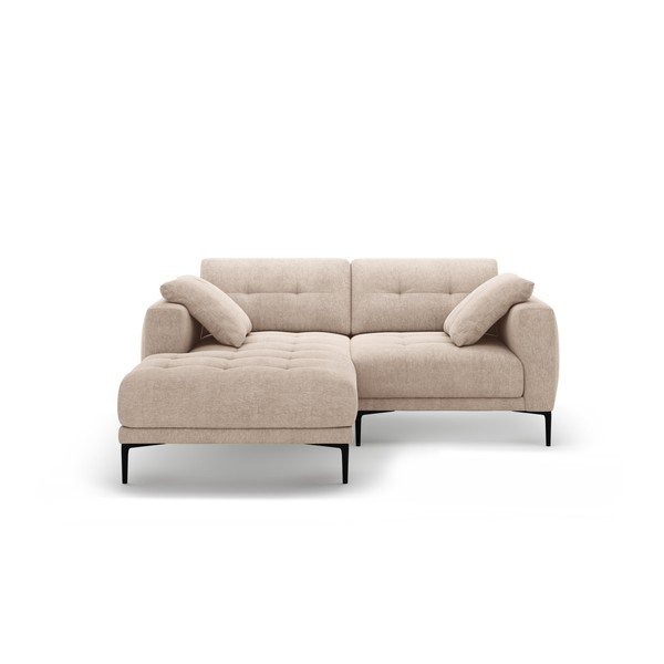 Colțar maro deschis (cu colț pe partea stângă/cu șezlong) Bemy – Micadoni 