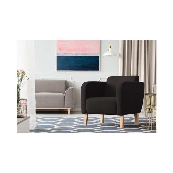 Fotoliu Kooko Home Swing, negru -image-1