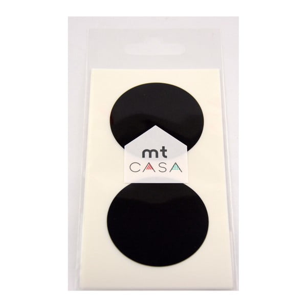 Set 10 autocolante washi MT Masking Tape Casa, negru