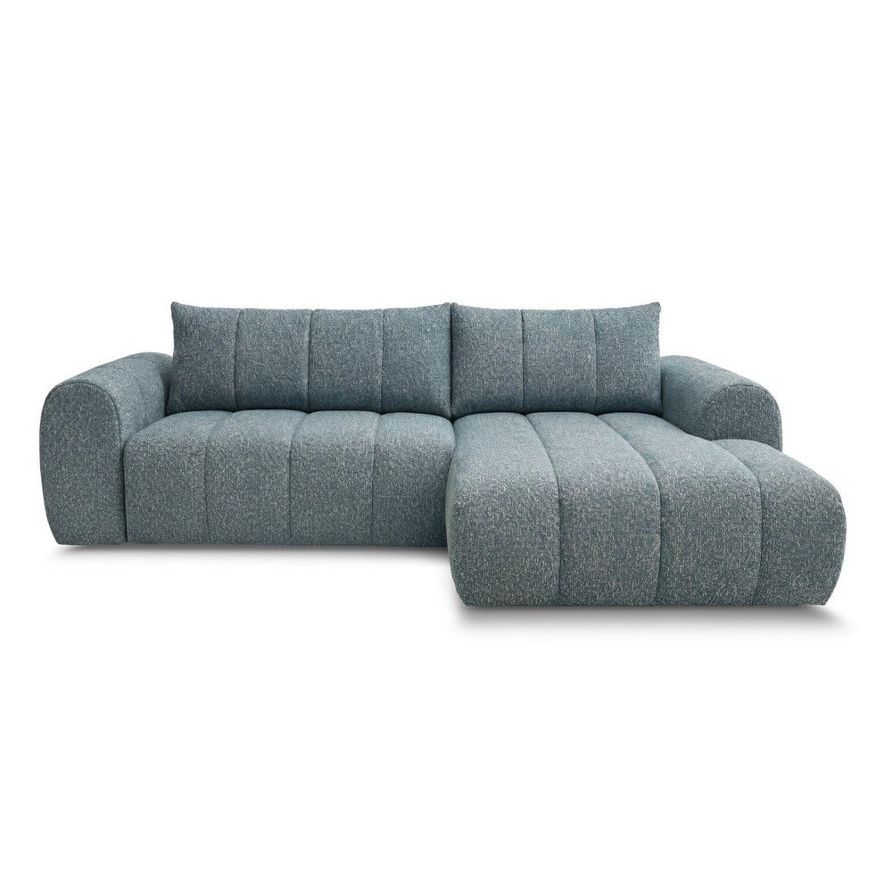 Colțar albastru (cu colț pe partea dreaptă/cu șezlong) Nesty – Bobochic Paris