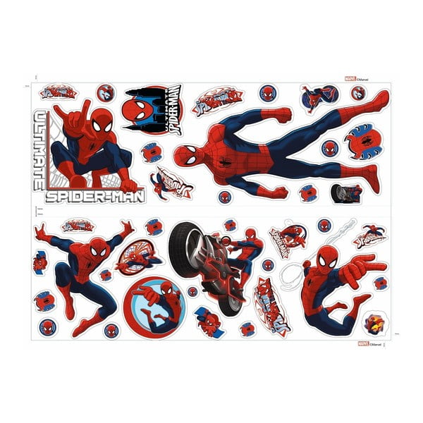 Set autocolante Spiderman