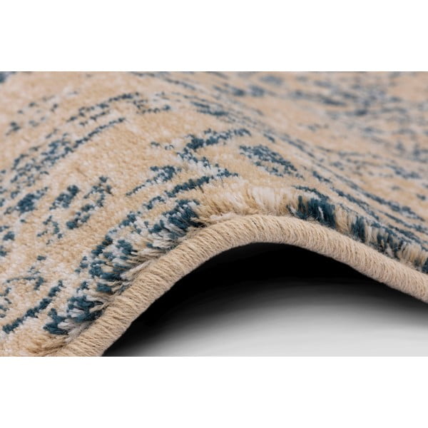 Covor bej din lână 133x180 cm Medley – Agnella-image-2